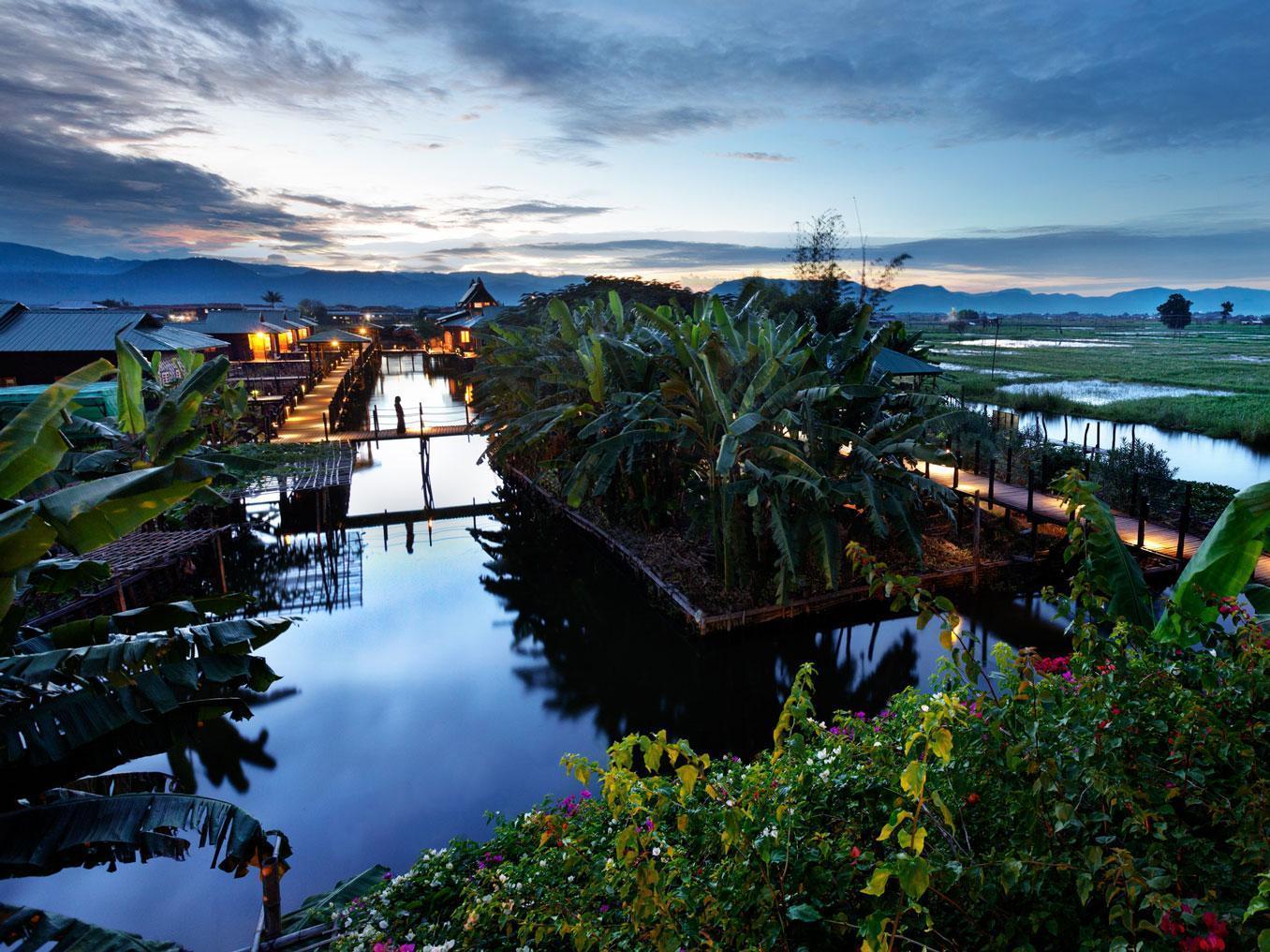 Inle Heritage Stilt Houses イワマ エクステリア 写真